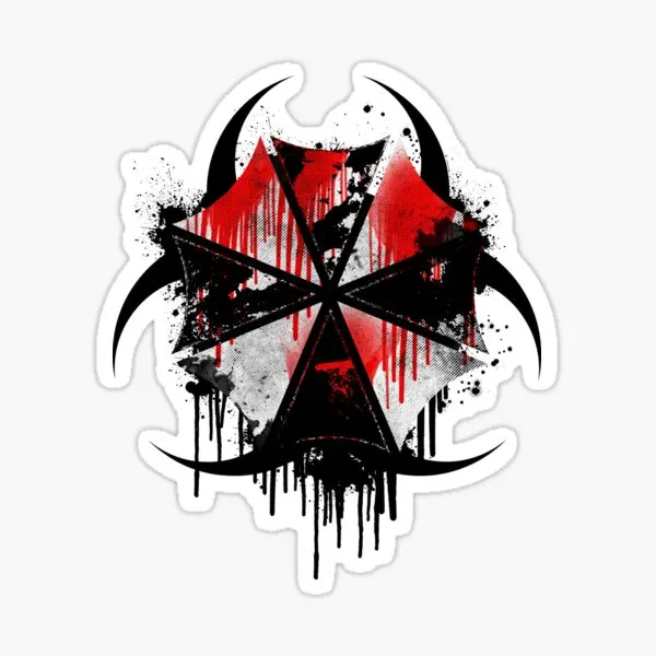 Umbrella Corporation Sign Radiation Biochemical Crisis Sticker Camper Laptop  Car Window Motorcycle Truck Bicycle Glass Decal - Image 4