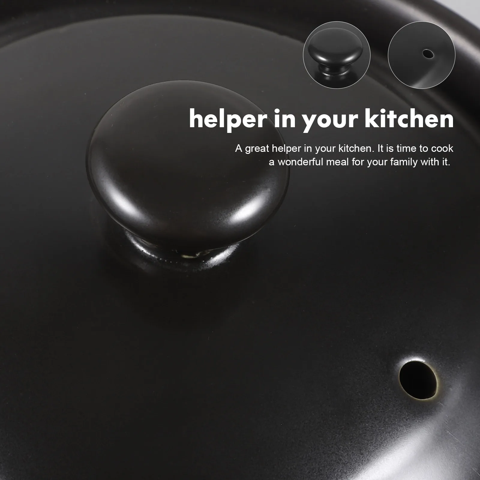 

Ceramic Casserole Pot Multi-Functional Non-Stick Stew Cookware for Braised Chicken Rice Noodles Spicy Hot Pot Soup Kitchen