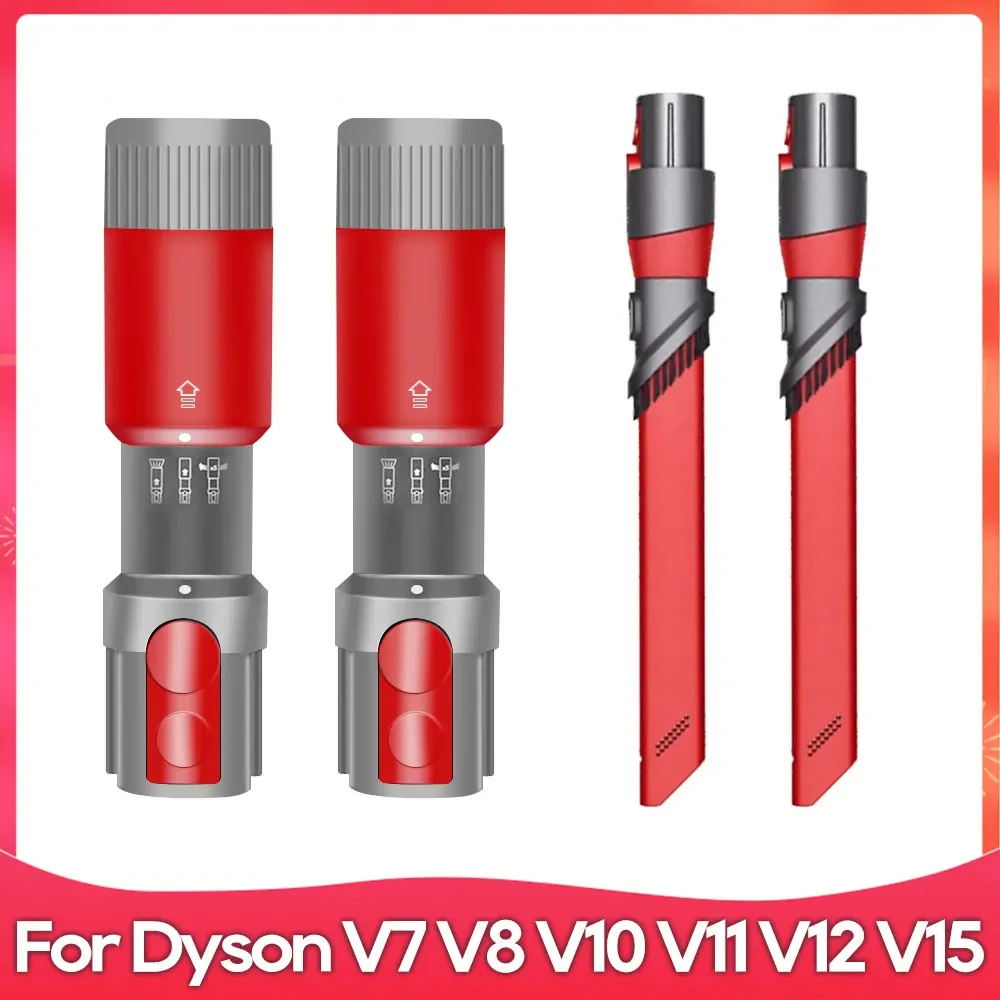 Geschikt voor Dyson V7 / V8 / V10 / V11 / V12 Detect Slim / V15 Detect / Awkward Gap Crevice Tool Brush Stofzuigeraccessoire