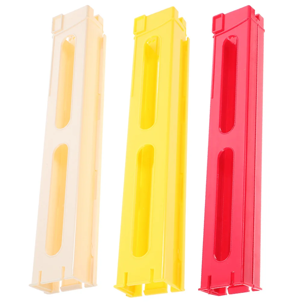 3Pcs Domino Train Clips Smooth Burr-Free Safe Design for Long Term Use Automatic Domino Laying Game Fun Activity Supplies