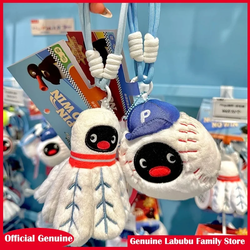 جديد Pingu ألعاب من نسيج مخملي Kawaii البطريق الرياضة نمط أفخم المفاتيح دمية محشوة دمية جميلة Pingu كيرينغ البطريق مفاجأة هدية لعبة