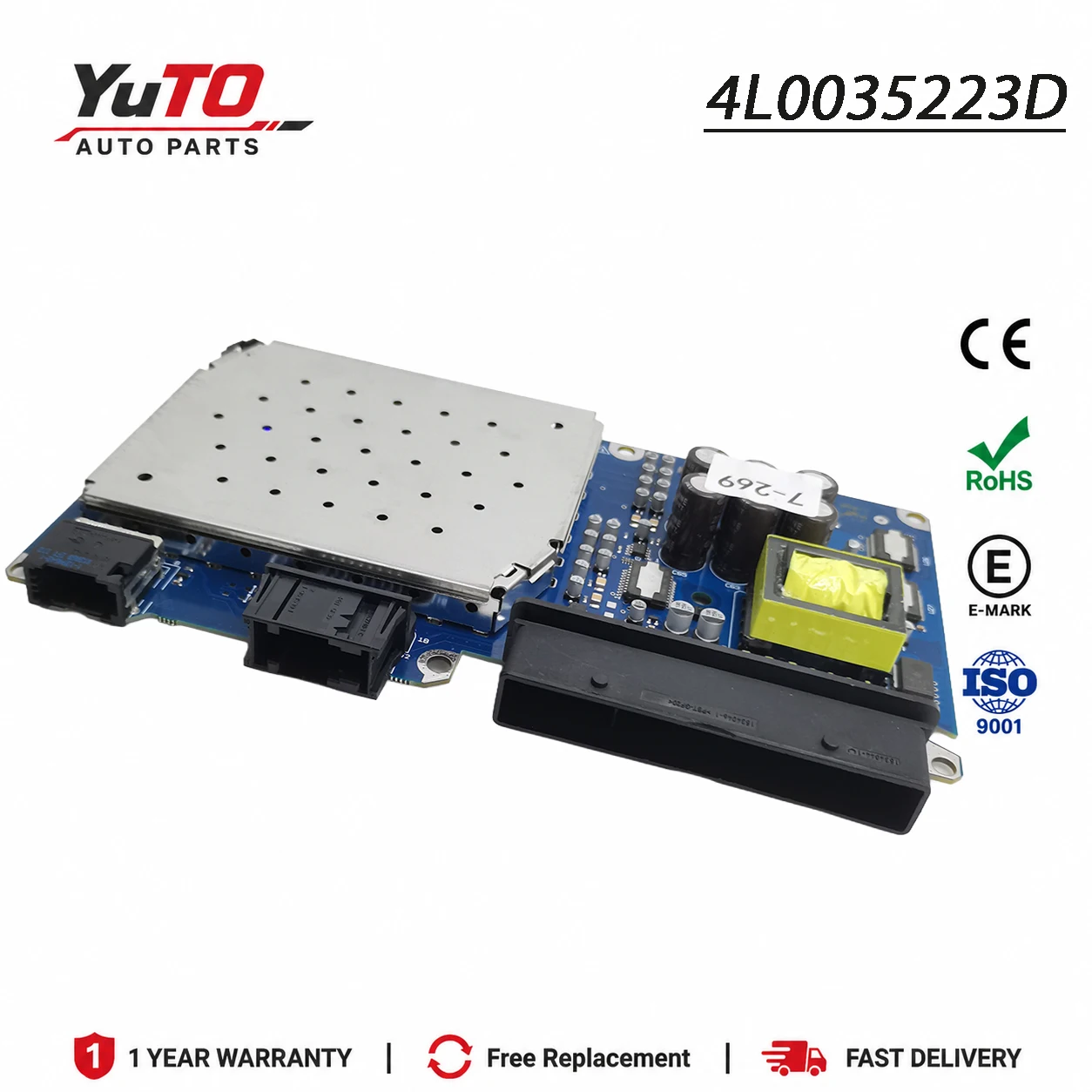 

Direct Fit OE Spec 4L0035223D Amp Main Amplifier Circuit Board 2G Booster For Audi Q7 2007-2009 3.0L 3.6L 4.2L Fix Amp