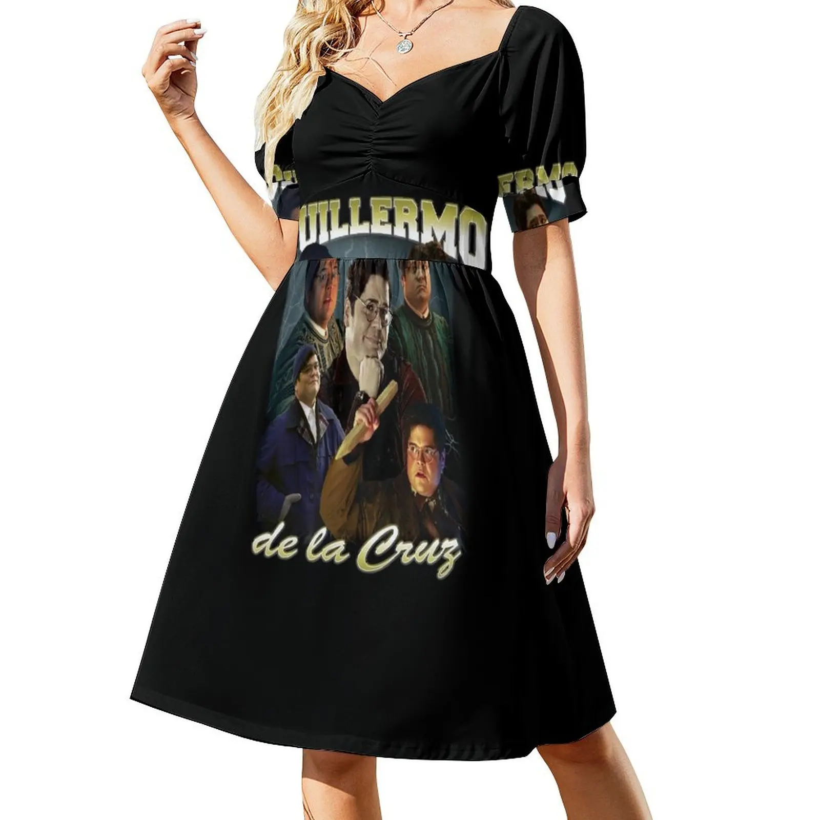 

Guillermo de la Cruz 90s Design Classic T-Shirt Short-Sleeved Dress dress for women cocktail dresses Long dress