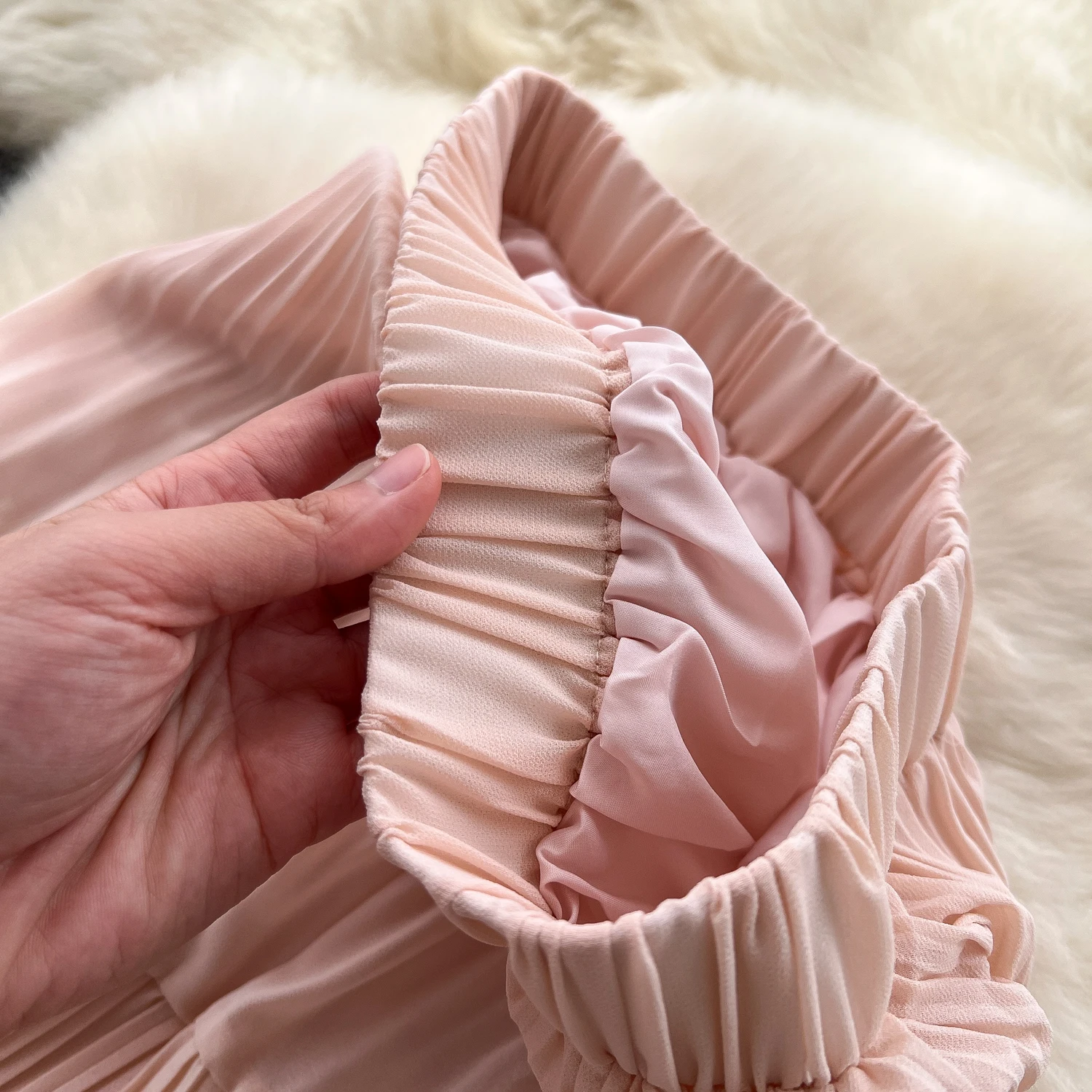 Donne Chic Nozioni di base eleganti A-line a vita alta Moda Vintage Wrap fairycore Gonna da spiaggia Abbigliamento primavera estate