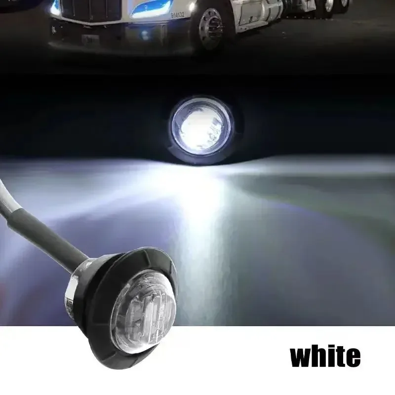 12V 24V LED for Luces Trasera DRL Camion Auto Trucks Lorry Trailer Bus Tail Brake Side Marker Light Lamp Truck Accesorios
