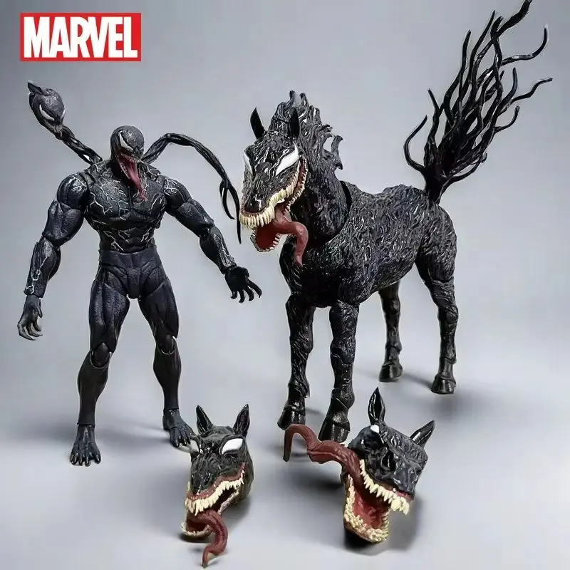 Dance Venom 3- Ostatnie figurki akcji Shf Venom War Horse Body Horse Peace Elite Figurka Ozdoba Model Lalka Zabawki Prezenty świąteczne Dla Dzieci