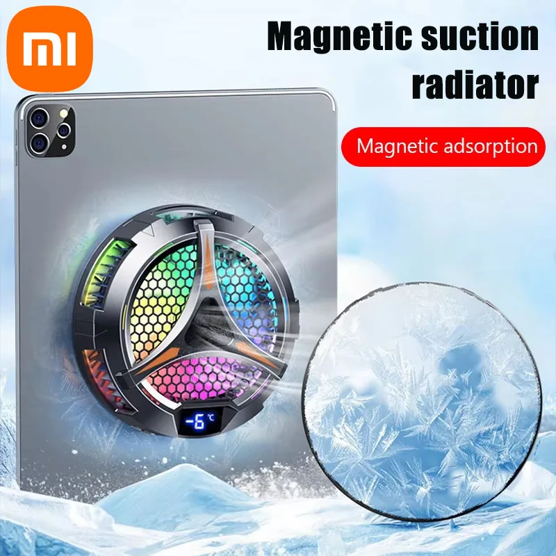 Xiaomi X42 fan phone Magnetic Cooler for Dedicated tablet with Aluminum laptop tablet Stand radiator peltier cooler