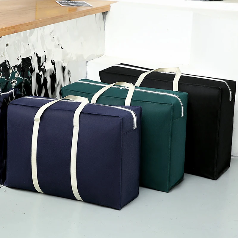 Large Capacity Clothes Storage Bags Non-woven Fabric Durable Move House Luggage Clothing Pack Bag Wardrobe Sorting Organizer