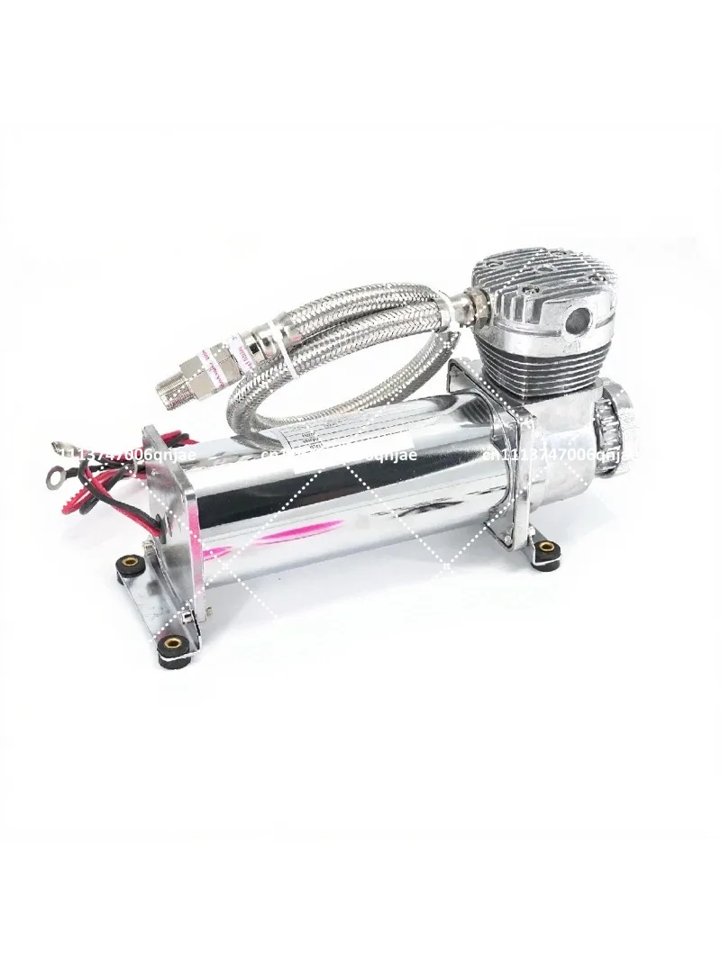 12V Air Suspension Compressor Car Chassis Air Pump Tire Inflator with 1/4 NPT Port