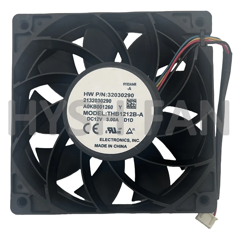 

12025 THB1212B-A 12V 3.0A 12CM High Air Capacity Violent Heat Dissipation Fan