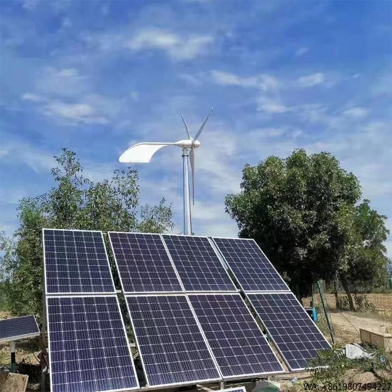 10KW Hybrid Solar Energy System with Lithium Batter Inverter Complete Off-GridGrid-Connected Kit for Home Powers All Appliances