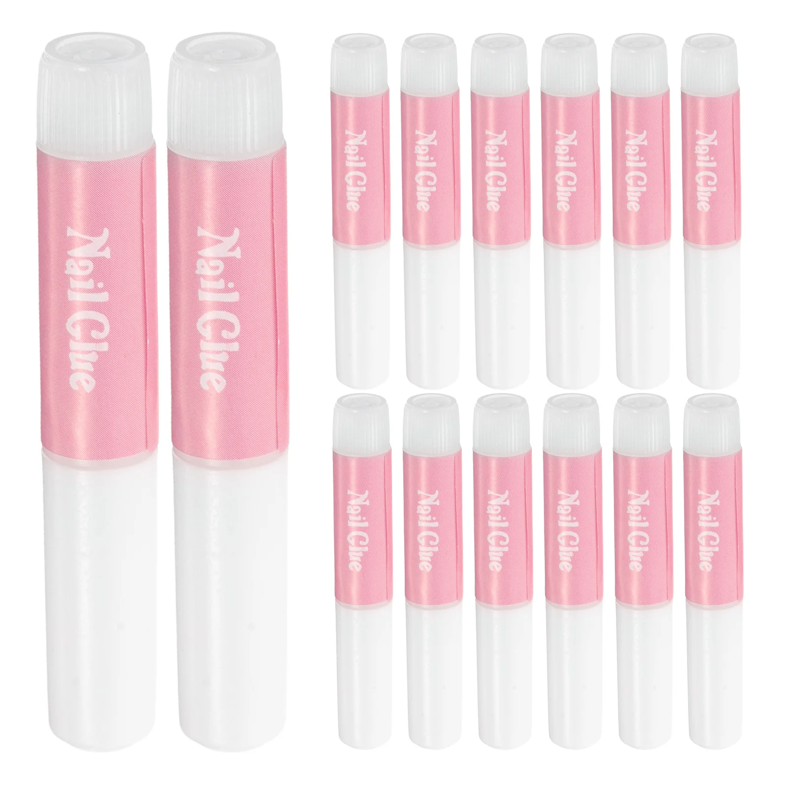 

20 Pcs Wear Nail Glue for Acrylic Nails Press Ons Accessories Strong Bond Transparent Practical Nail Glue Manicure Supply