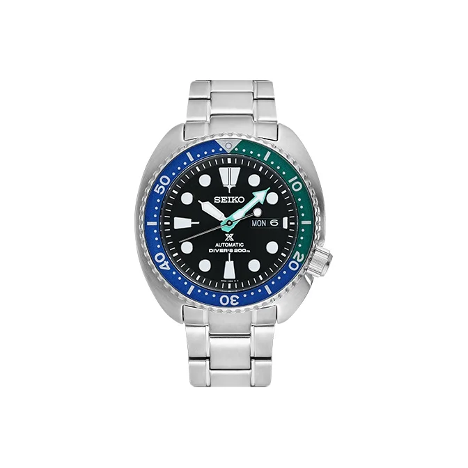 SEIKO Prospe Collection Mechanical Movement Stainless Steel Strap Watch Men's Watches Black Dial SRPJ35K1