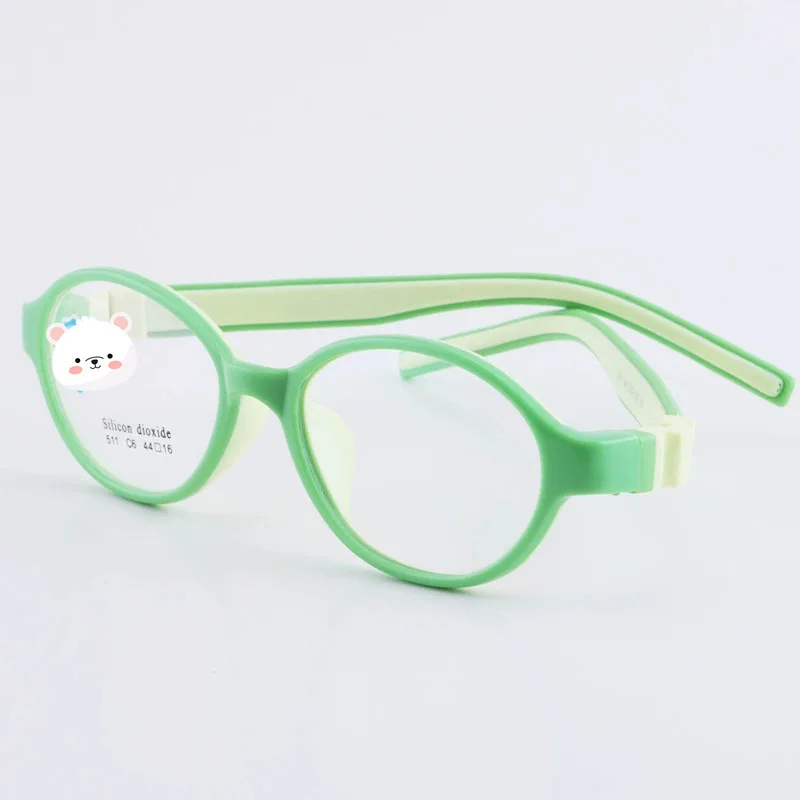 511 Child Glasses Frame for Boys and Girls Kids Eyeglasses Frame Flexible Quality Eyewear for Protection and Vision Correction