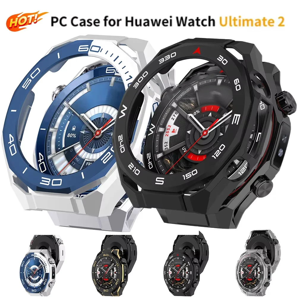 PC-Hohlgehäuse für Huawei Watch Ultimate 2, vollständig abdeckende Schutzhülle für Huawei Ultimate 2 Zubehör
