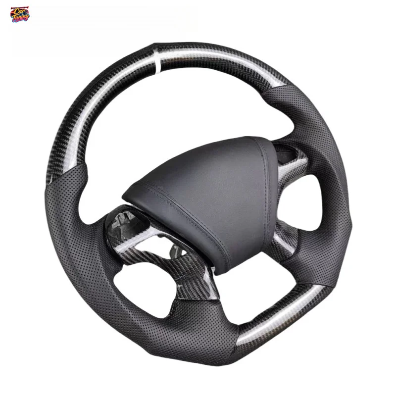 For Infiniti Q60 Q70 Qx70 QX50 Q69 Sport Flat Bottomed Carbon Fiber Steering Wheel Modification and Upgrade