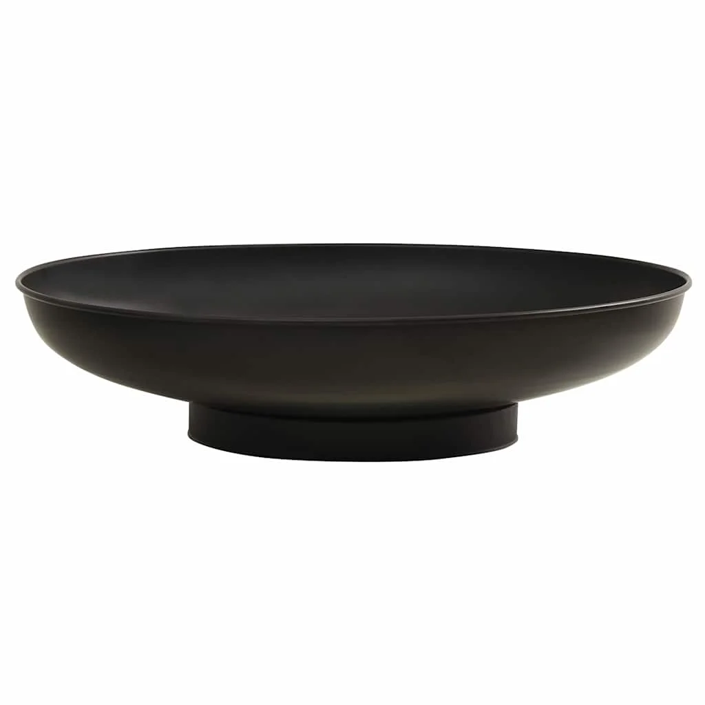 Brasero de exterior de 80 cm, redondo, de acero, resistente, para jardín, camping, fogatas, quemador de leña, patio, chimenea de jardín.