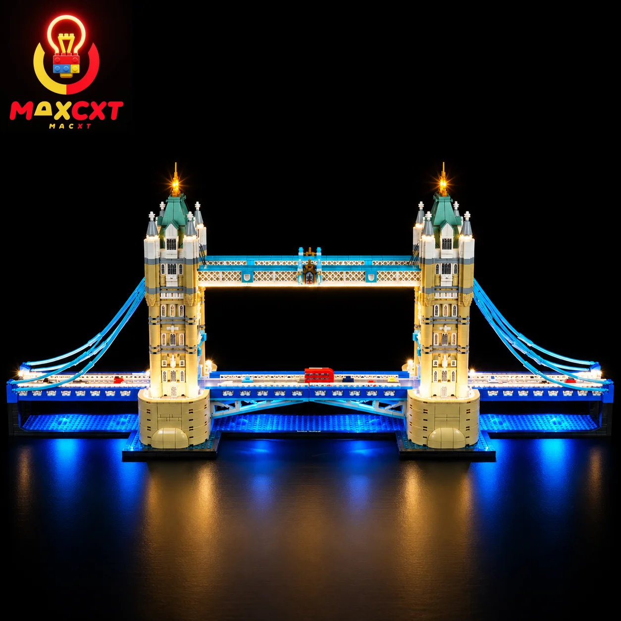 MAXCXT LED Light Set For LEGO 21067 Tower Bridge DIY Decorative Lamp （Not Include Lego Building Blocks Set）