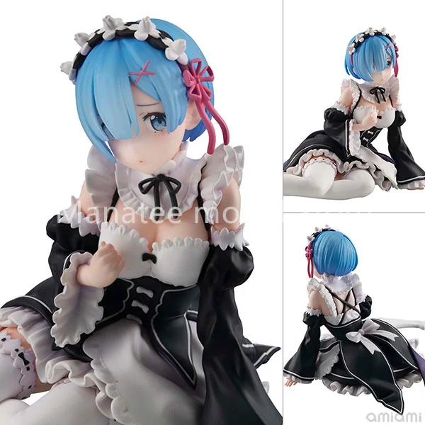 

MegaHouse оригинальная экшн-фигурка Rem из ПВХ аниме модель игрушки коллекционная кукла подарок