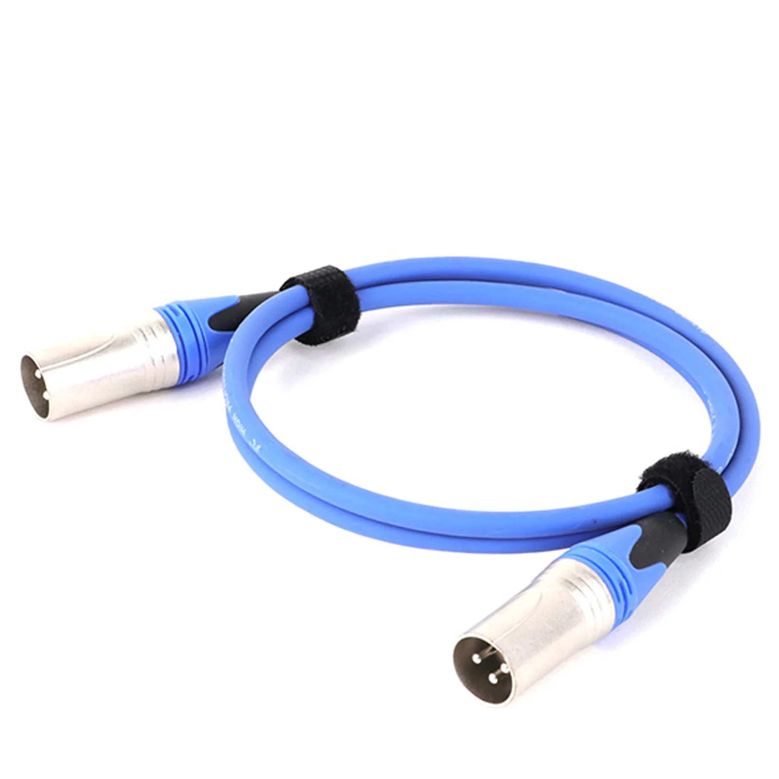 Color XLR Cable 3Pin Male to Male Audio Signal Line OFC Copper Dual Shielded for Mic Mixer Amplifier Stage Light Customization