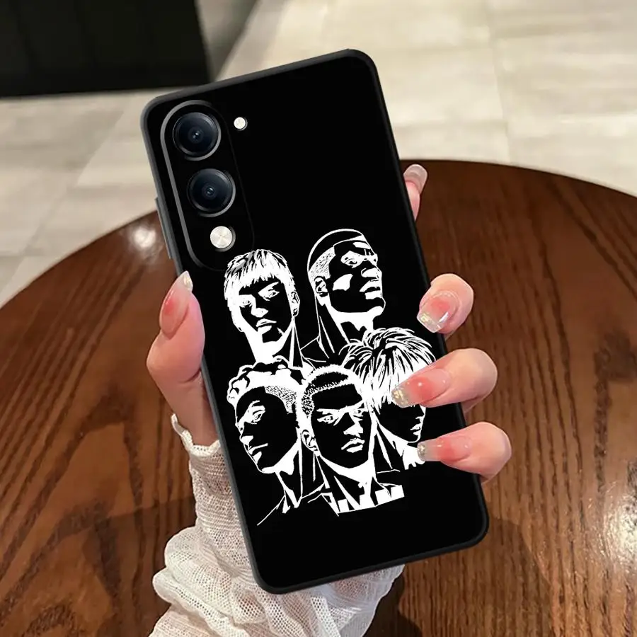 S-Slam Dunk Soft Back Phone Cover Case for Vivo Y27 Y12 Y15S Y20 Y21 Y19 Y16 Y17 Y33S Y35 Y22 Y31 Y36 Y30 Y02 Y11