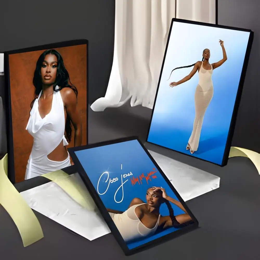 RNB Soulful Young Singer C-Coco J-Jones Poster American Film Mural Home Childrens Room Wall Decor Print