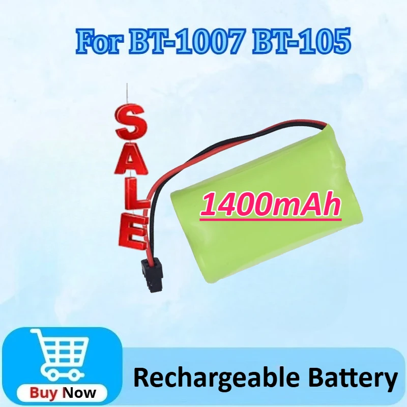 2.4V 1400mAh NI-MH Cordless Phone Battery For Uniden BT-1007 BT1015 BT1007 DCX150 BT904 EXP370 CPH479B B730 Rechargeable Battery