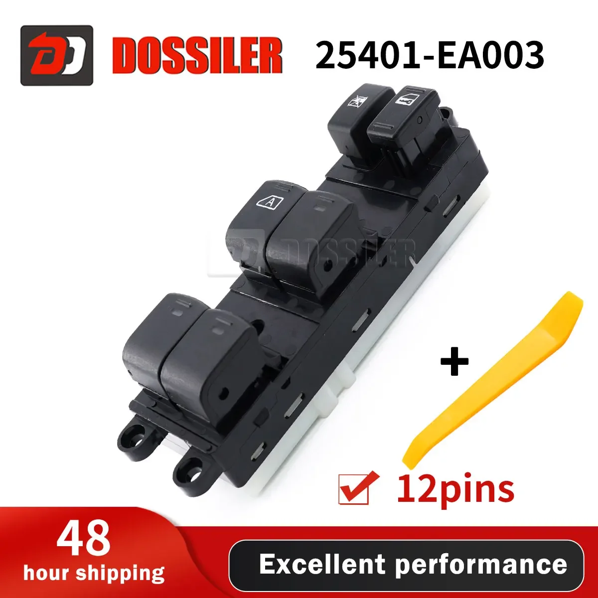 

25401-EA003 Dossiler NEW Electric Power Master Control Window Switch For NISSAN FRONTIER XTERRA TERRANO NAVARA 25401-ET000