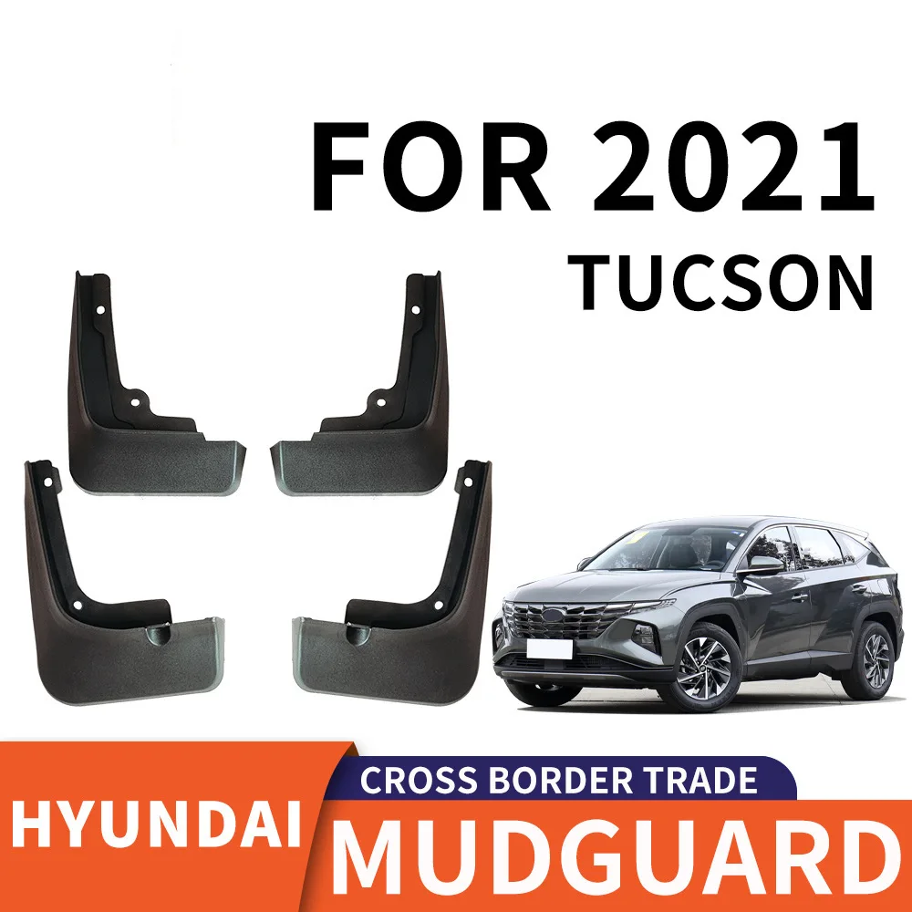 

For 2021 Hyundai TUCSON mudguard Mudflaps Front Rear Flares Splash Guards Cover Car Accessoie