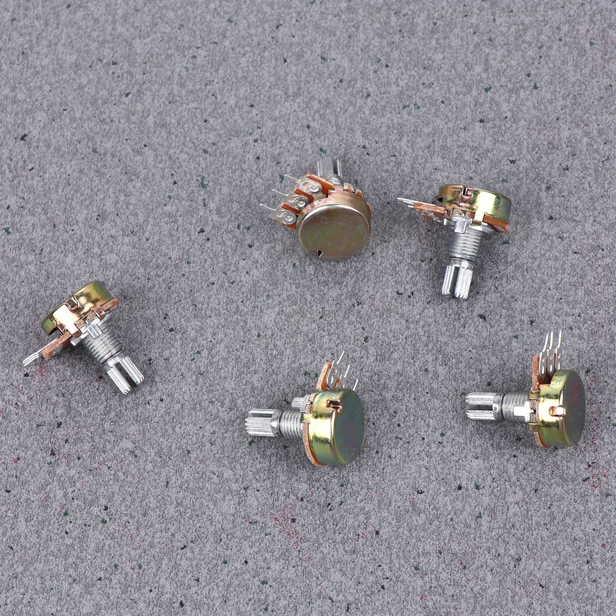 

30 Sets Potentiometer Volume Bass Knob Audio Potentiometers Guitar Amp B100k Switch