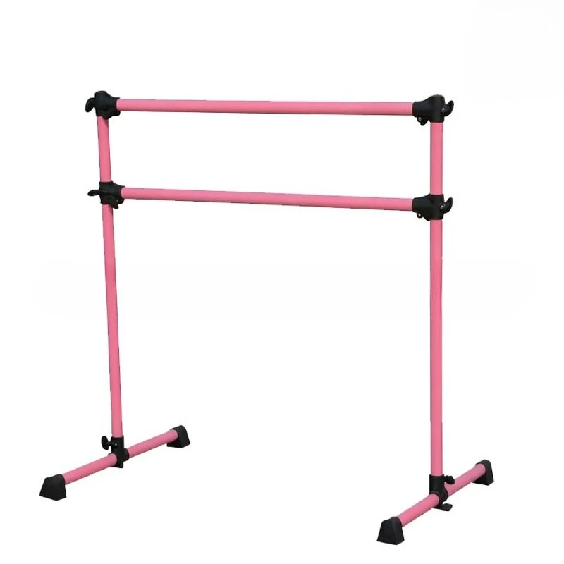 Adjustable Double-tiered Portable Dance Barre for Home Use for Leg Stretches in The Dance Studio