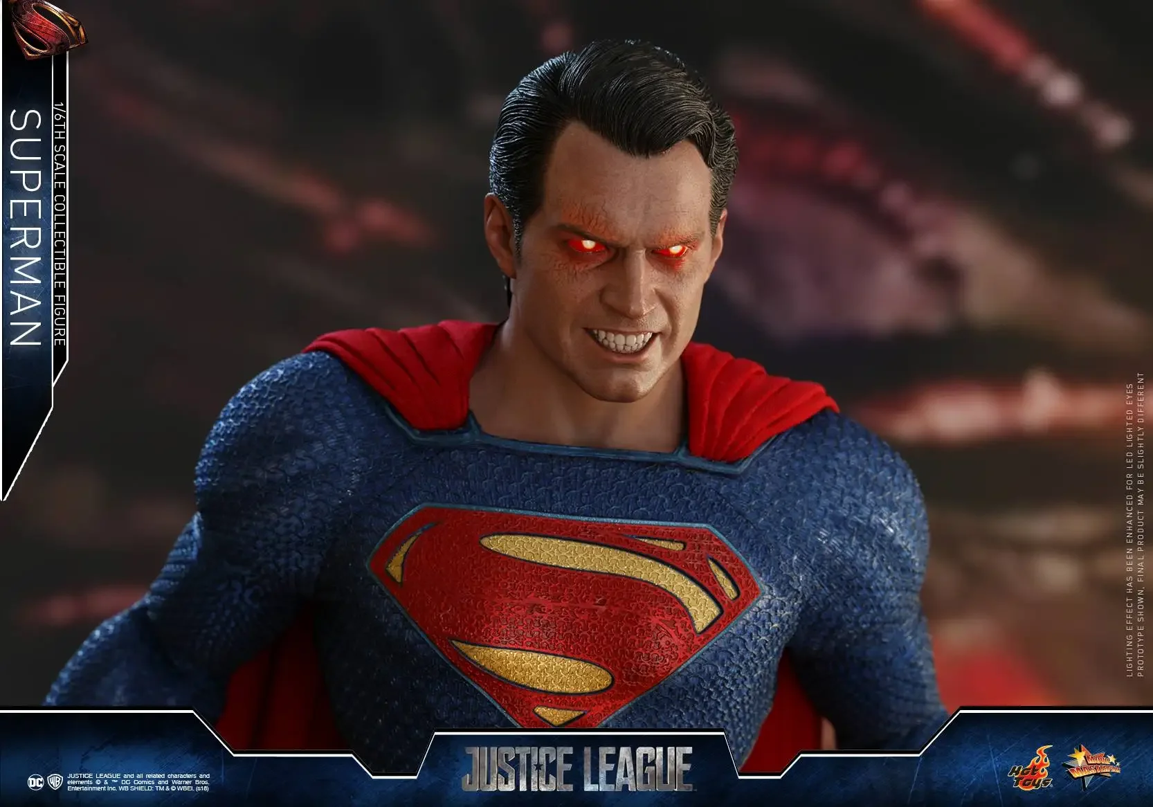 Original Hot Toys Superman Action Figure 1/6 Justice League Superman 3.0 Anime Figure HT MMS465 Super-man Cyclops Model Toy Gift