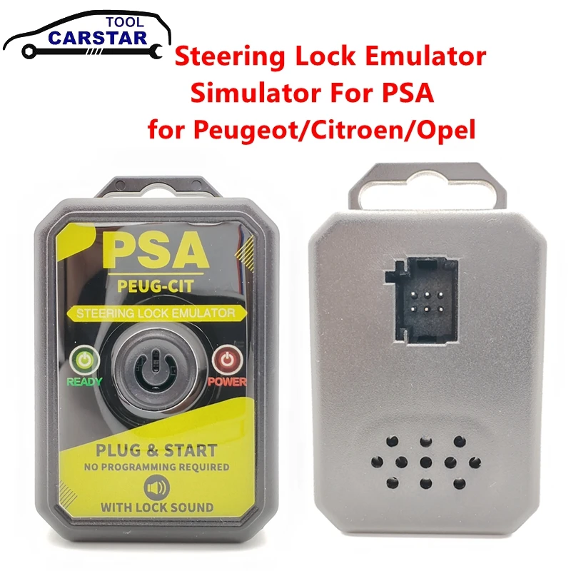 

Steering Lock Emulator Simulator for PSA for Peugeot for Citroen for Opel 2011 and Up With Lock Sound