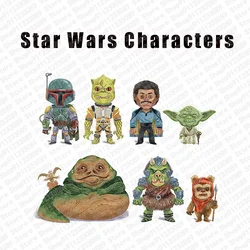 Rescue Han Solo From Jabba Palace Leia Luke R2-D2 Boba C-3PO Chewbacca Lando Building Blocks Bricks Action Figure Toys