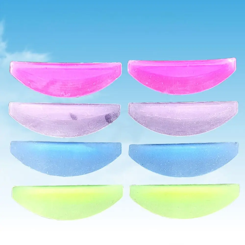 Acessórios de maquiagem silicone cílios perm almofada aplicador reutilizável ferramentas cílios extensão silicone olho remendo feminino