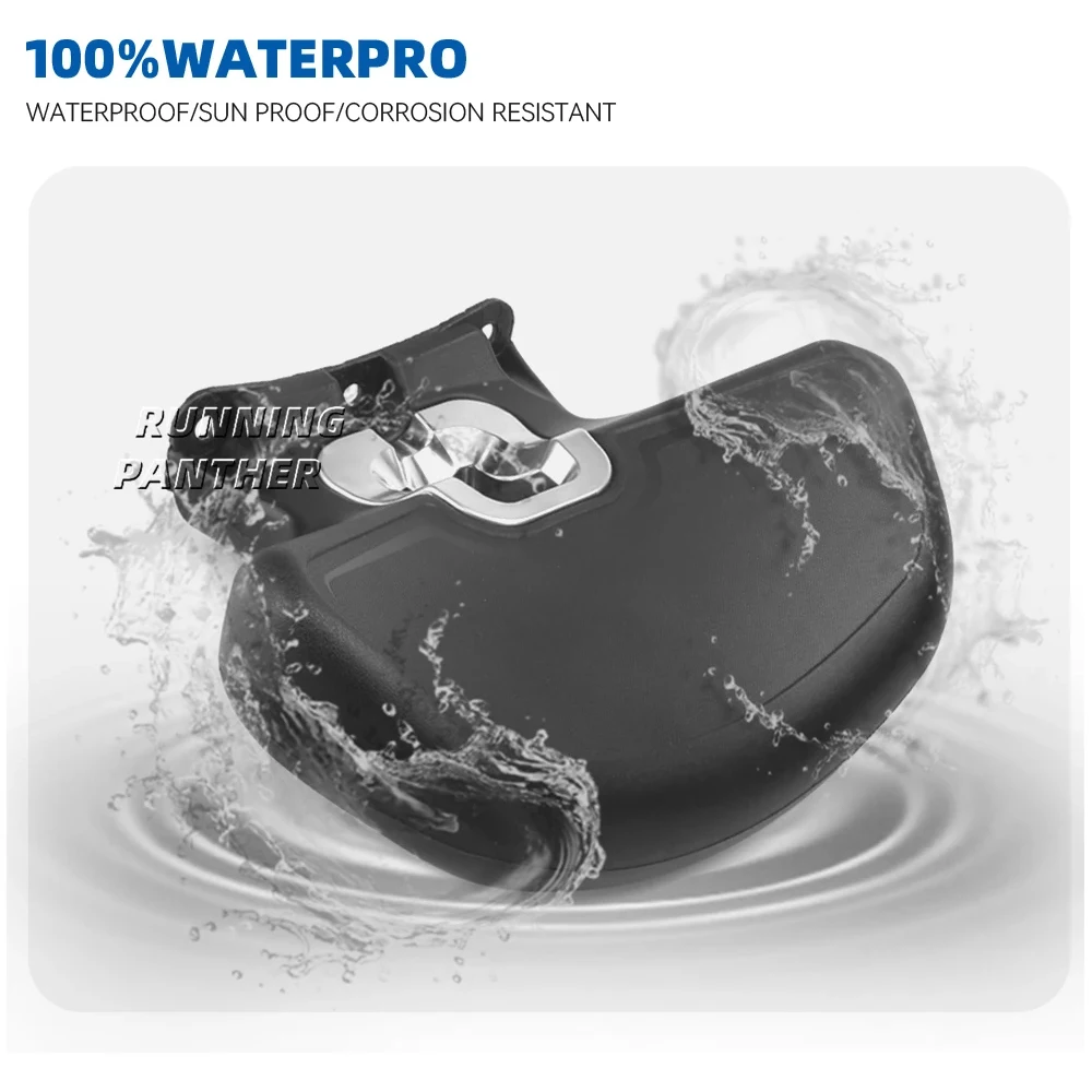 Motorcycle Black Rear Passenger Seat Tailstock Backrest Back Rest Cushion Pad FOR SYM MAXSYM 400 MAXSYM400 UP-2022 2021 2020 image 4