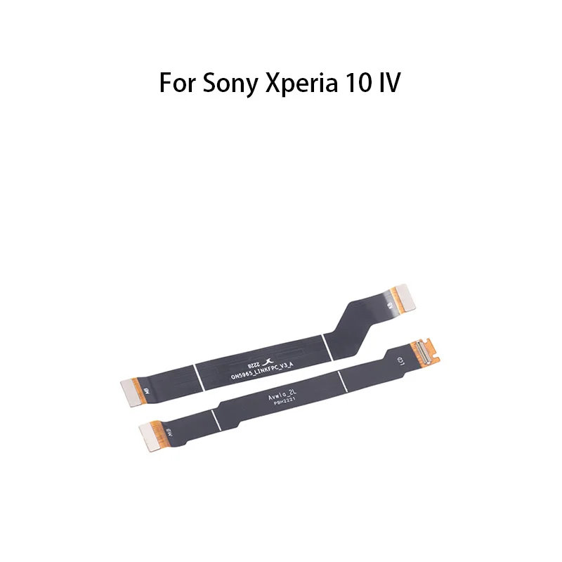 1 Juego (pantalla) Tablero Principal conector de placa base Cable flexible LCD para Sony Xperia 10 IV