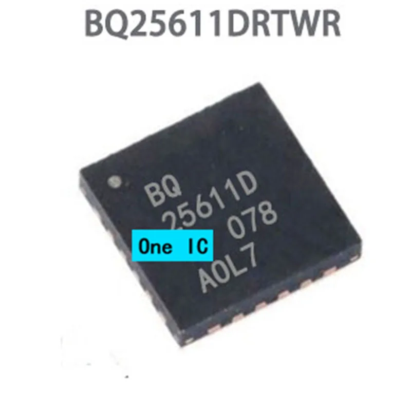 

5pcs 100% Original BQ25611DRTWR BQ25611 BQ25611D 25611D WQFN-24 Brand New Genuine Ic