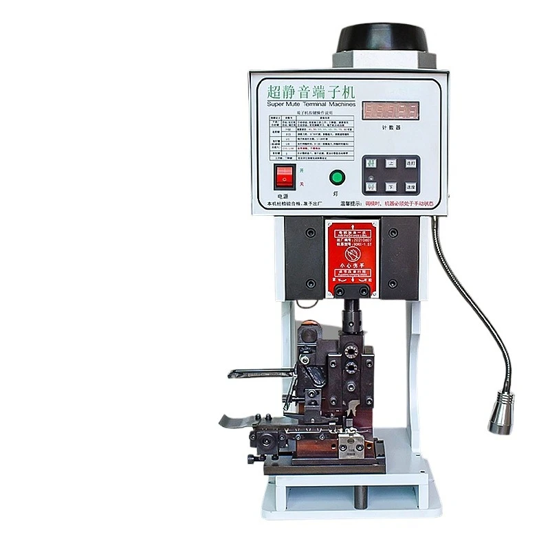 4T cast iron silent terminal machine with terminal crimping   press machine wire terminal