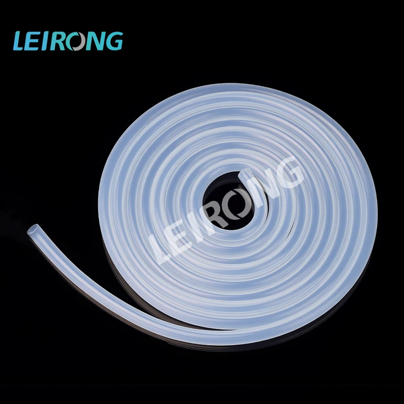 

Пищевой прозрачный силиконовый каучук HoseFlexible нетоксичный перистальтический насос силиконовая трубка