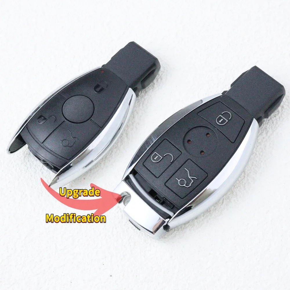 Modification Car Key Housing Case Fob Upgrade Key Shell for Mercedes Benz A B C E S CL CLS CLA CLK W203 W204 W205 W210 W211 W212