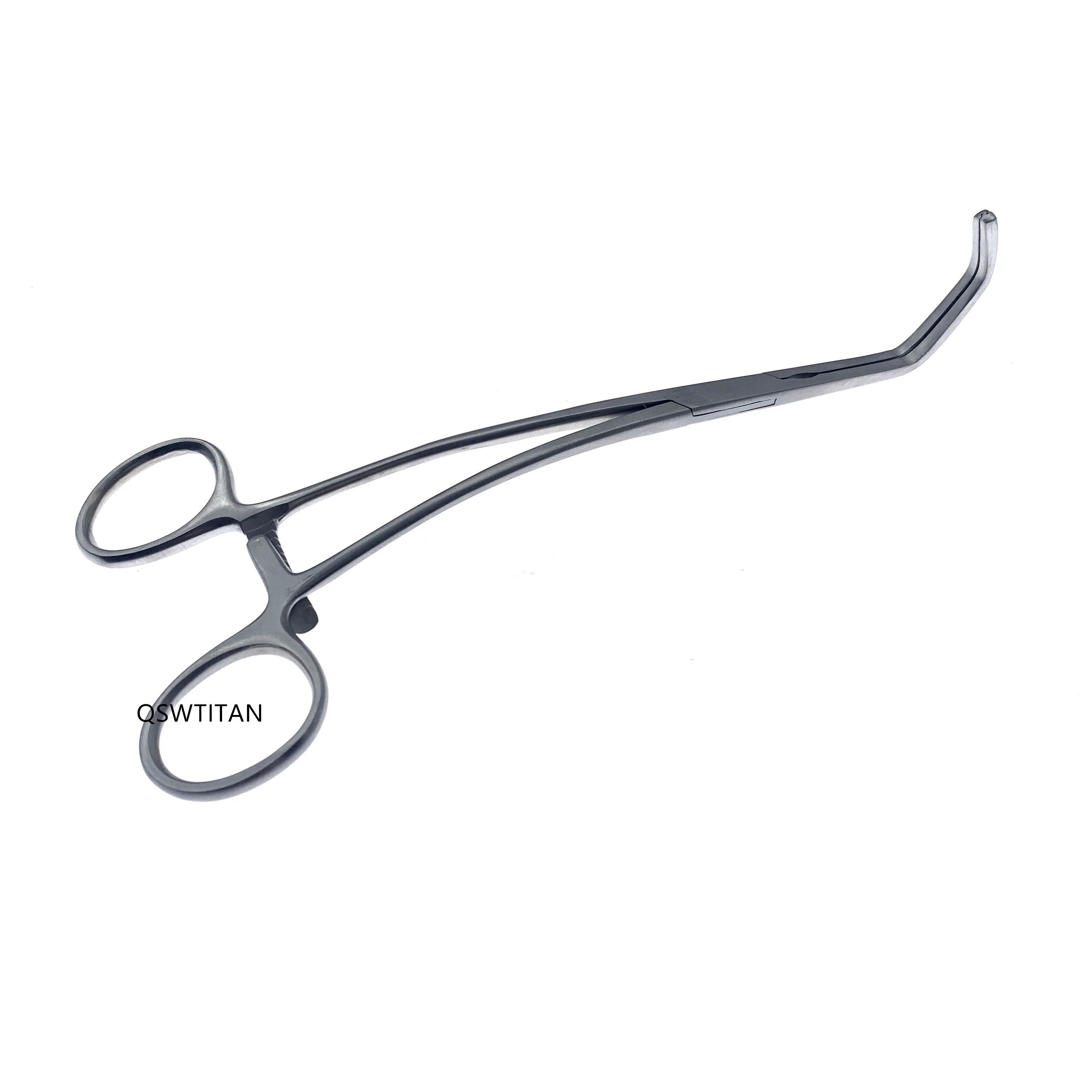 Atraumatic Jaw Tips Vascular Clamps Aortic Exclusion Clamp stainless steel Cardiovascular surgical instruments