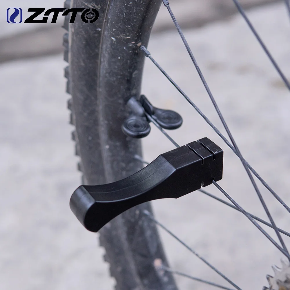 ZTTO Bicycle Spoke Wrench Nipple Tool 1.1/1.3/1.5/1.6mm Aero Spokes Holder Tool Straight Pull Flat Spokes 14G Nipples Spanner