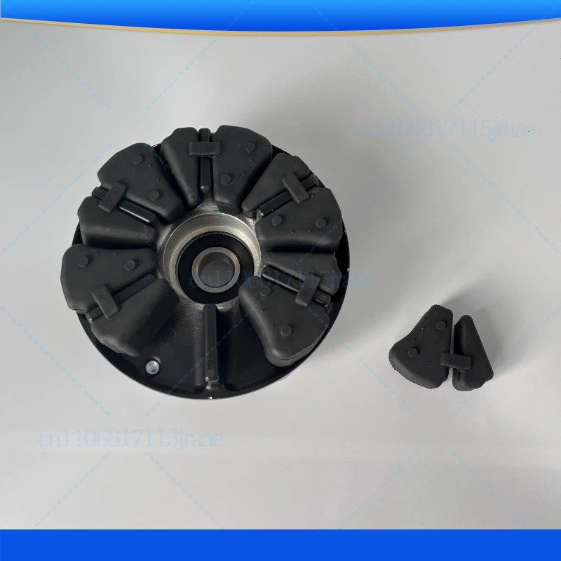 

For Yamaha YZF-R3/MT-03 Front and rear wheel hub aluminum wheel rim, sprocket seat, rear wheel hub rubber