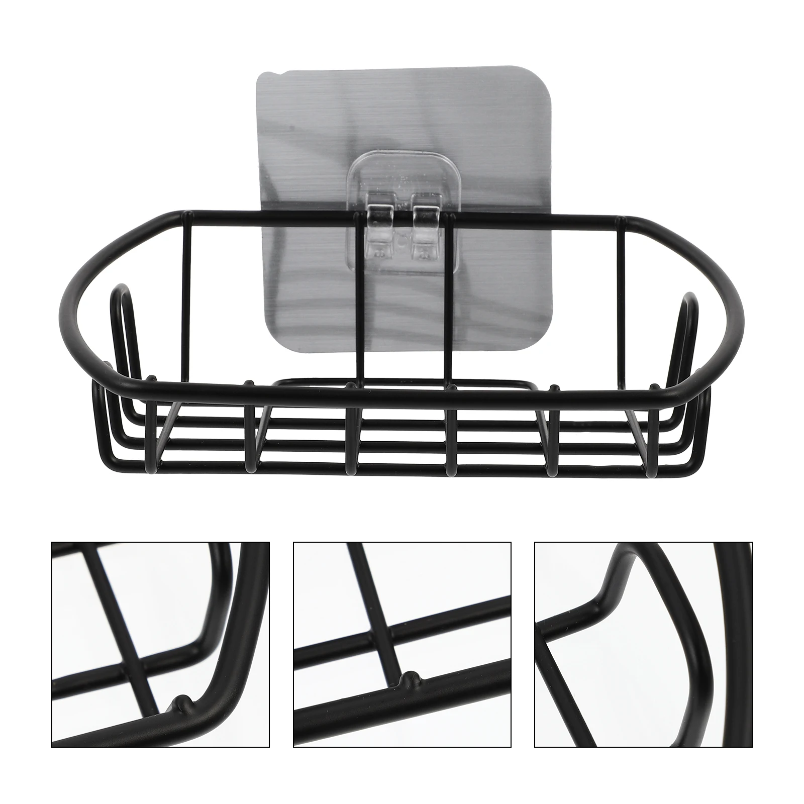 

Stainless Steel Soap Holder Portable Sink Drain Mount Case ganizer Bath Kitchen Storage NonRusting