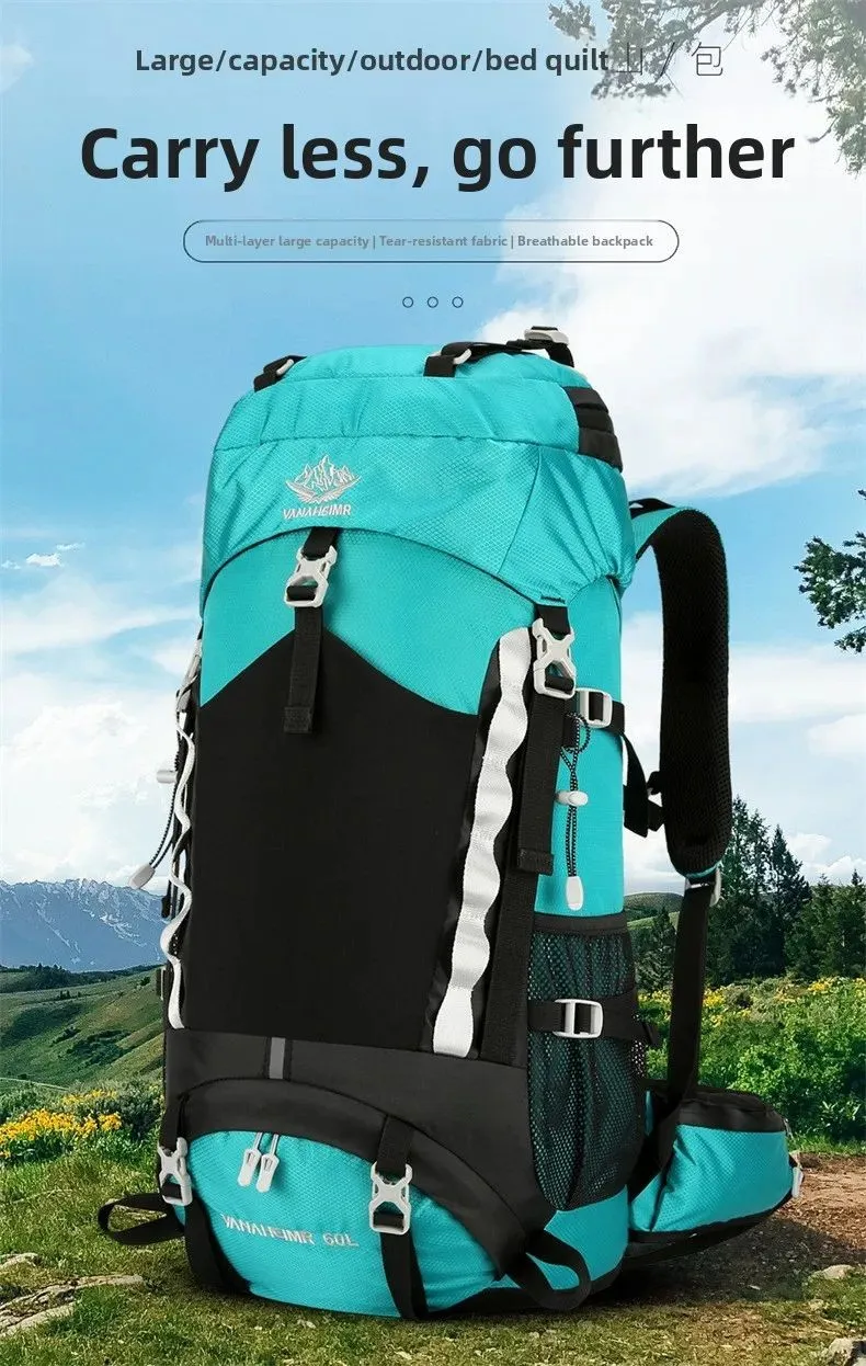 

Camping Backpack Fall 2023 Expandable Nylon 2295 Ultra Light Outdoor Bags Women's Bag Genuine