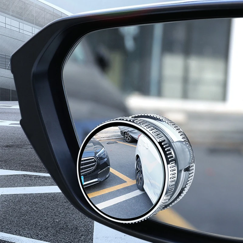 

Автомобильные зеркала заднего вида на присоске, зеркало для слепых зон 360, регулируемая круглая рамка, широкоугольное вспомогательное выпуклое зеркало заднего вида