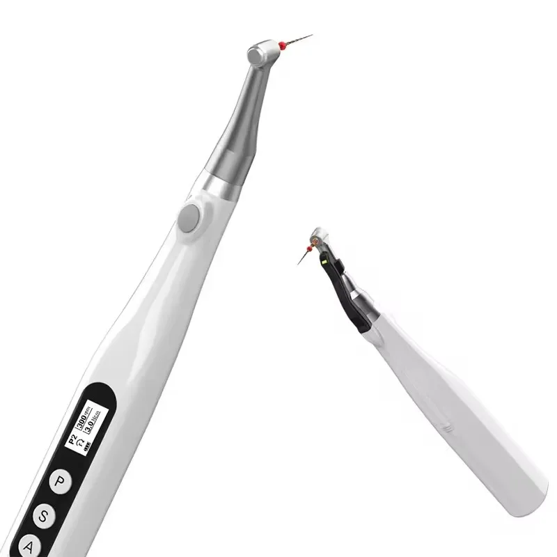 COXO C-Smart-Mini Wireless Dental Endo Motor, 16:1 Push Button Contra Angle Handpiece, Professional Root Canal Endodontic Equipm