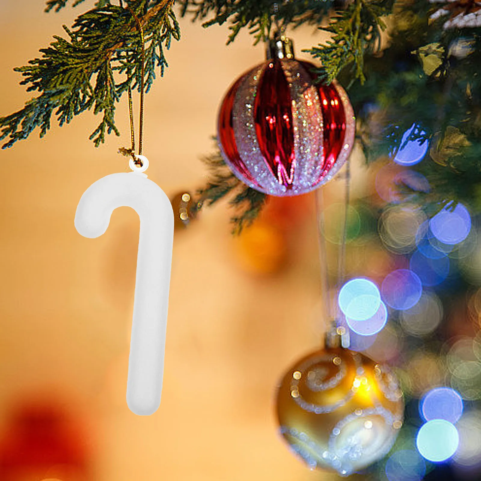 

10Pcs Lovely Christmas Pendants Exquisite Workmanship Foam Hanging Ornaments for Room Wall Xmas Tree Festive Decorations