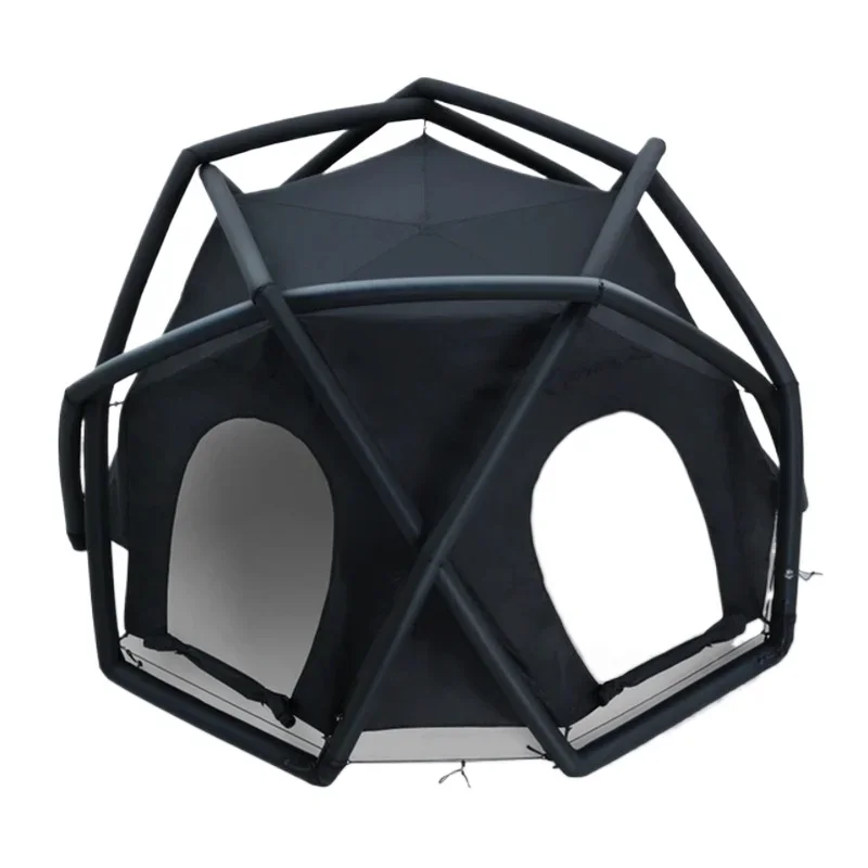 

Internet celebrity blackened spherical inflatable tent